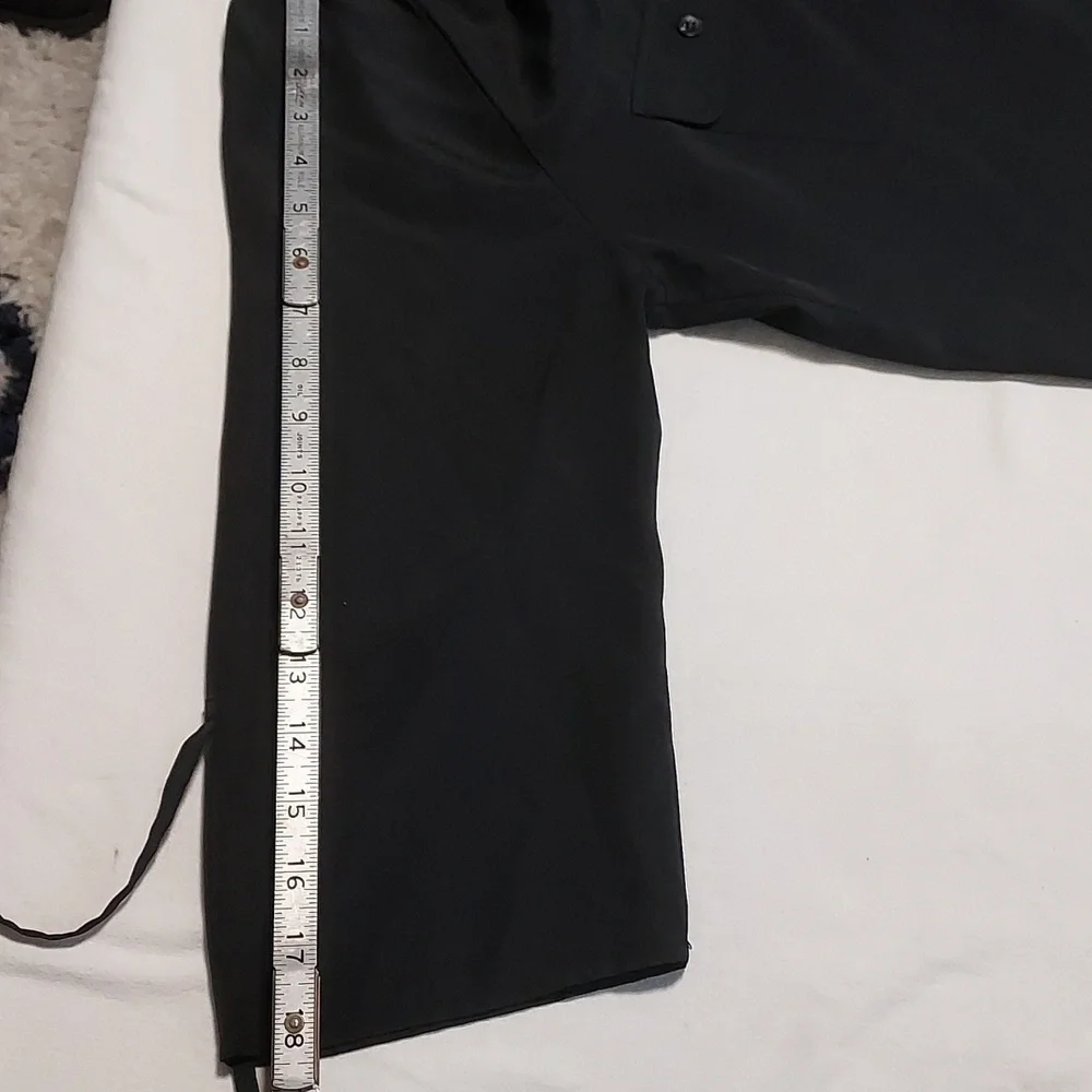 NEW york & Company Women's black  blouse size S in excellent condition